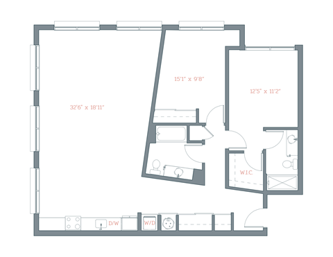 1 Chestnut St. Studio-2 Beds Apartment for Rent - Photo Gallery 10